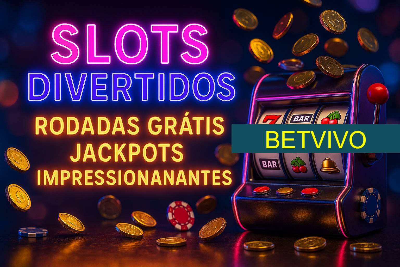 Diversos jogos de caça-níqueis