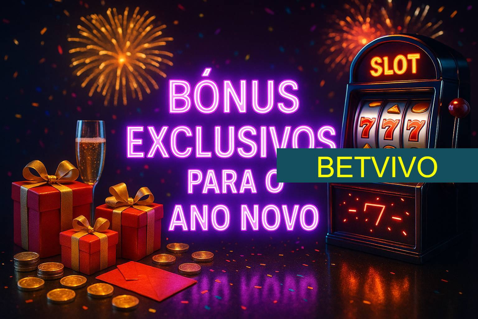 Promoções de Ano Novo no BETVIVO